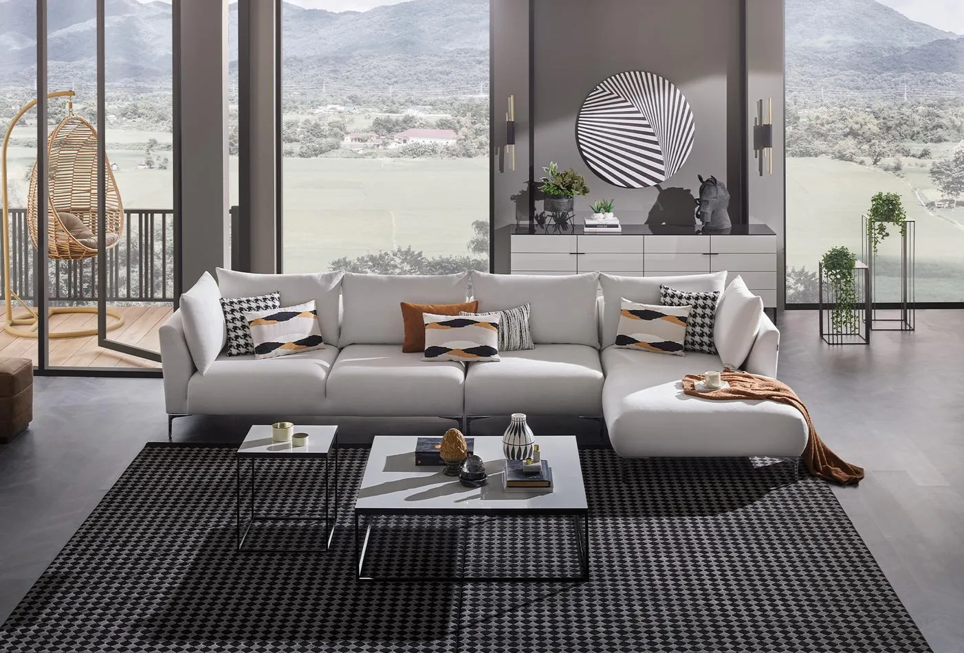 Mayfair Corner Sofa Set - Image 2