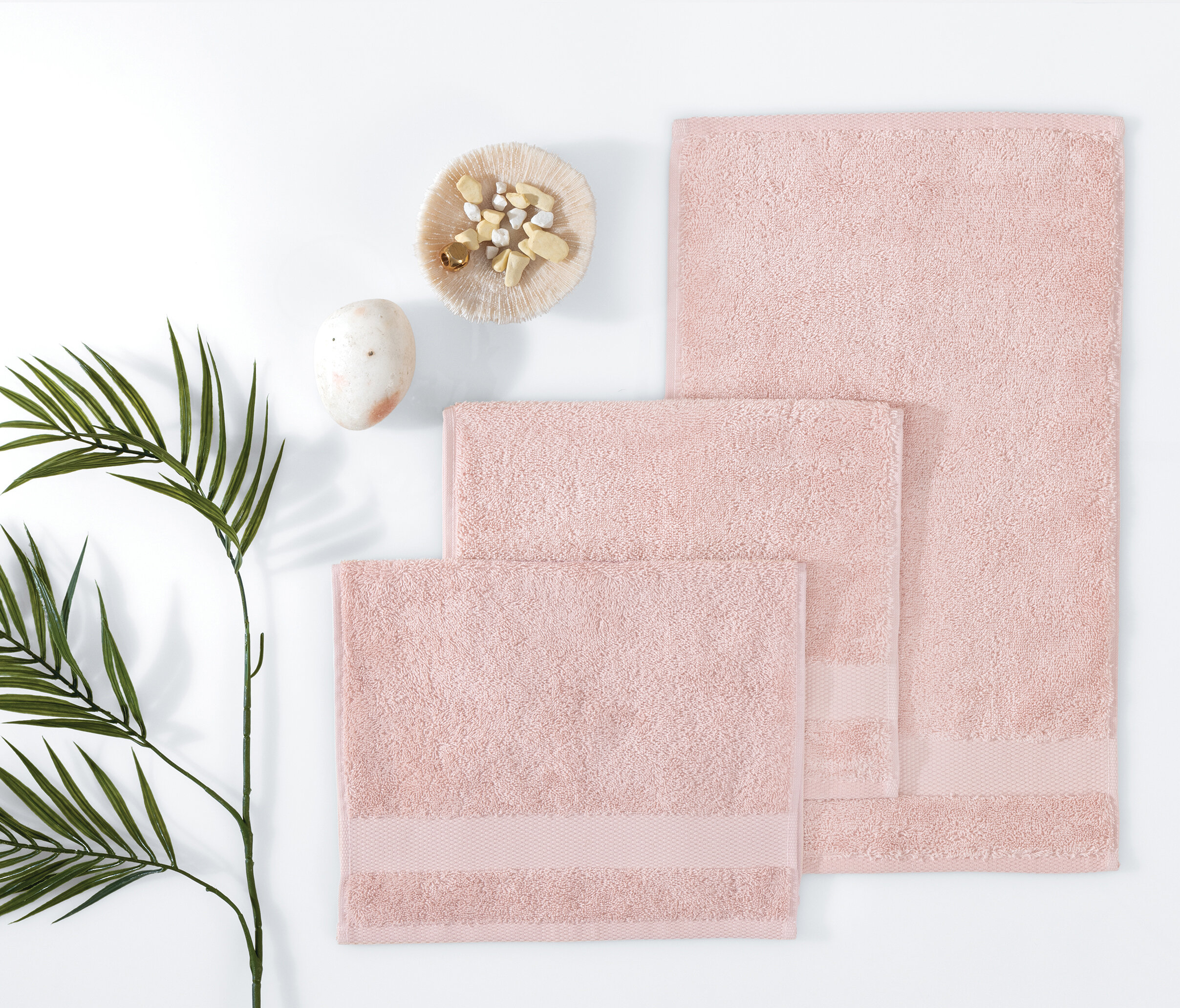 Essentials Hand Towel - Powder (50x90 cm) - Image 2