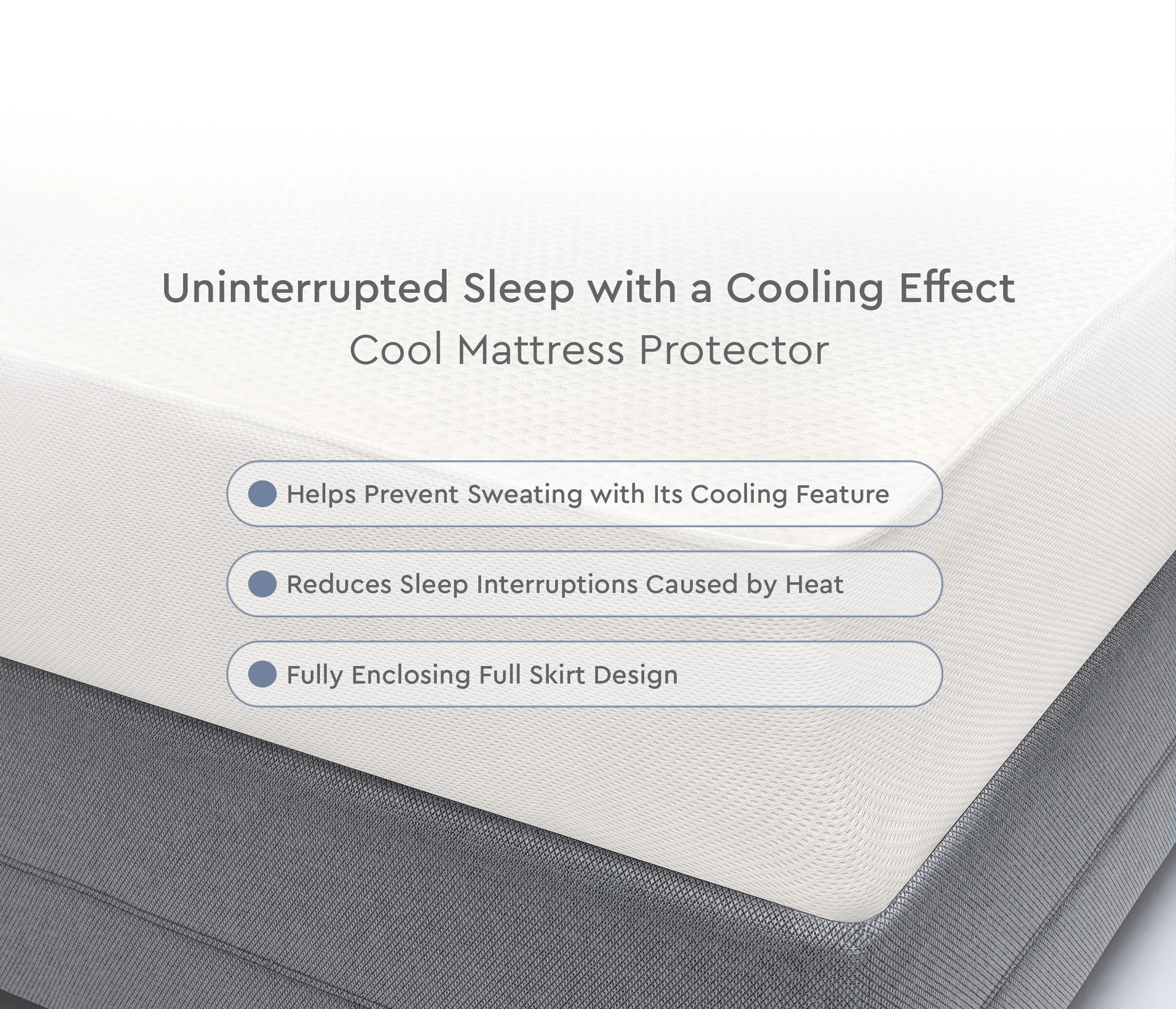 090x190 Cool Mattress Protector (RP) - Image 4
