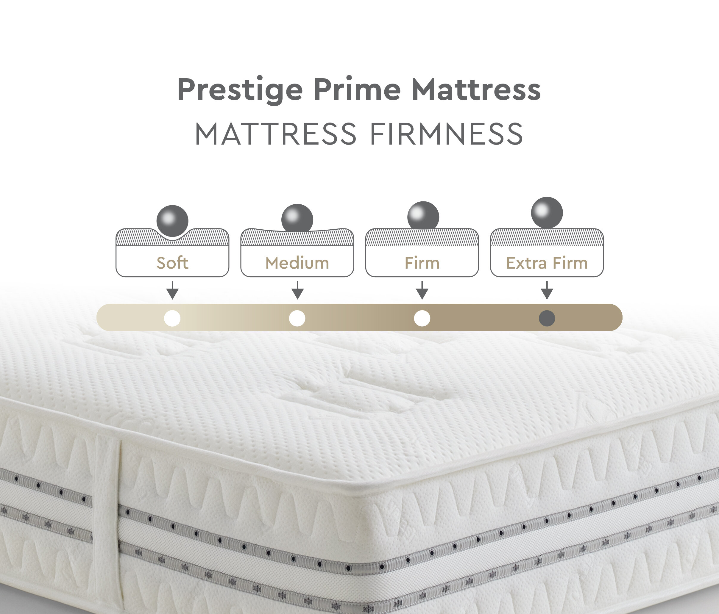 200X200 PRESTIGE PRIME SPRING MATTRESS - Image 5